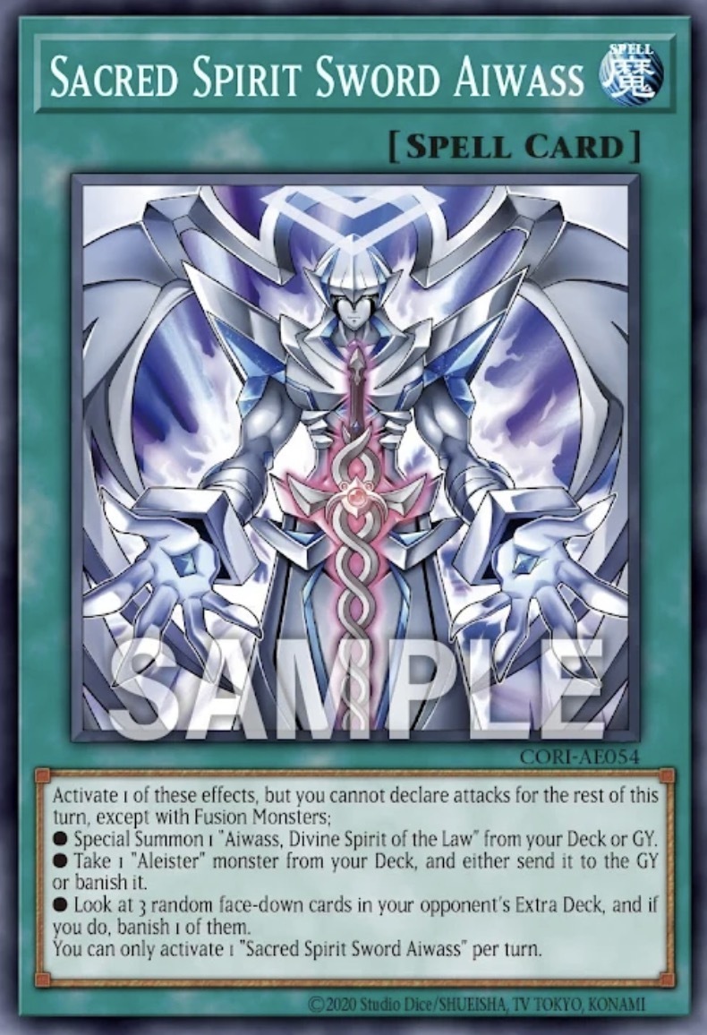 CORI-AE054 Sacred Spirit Sword Aiwass (N)