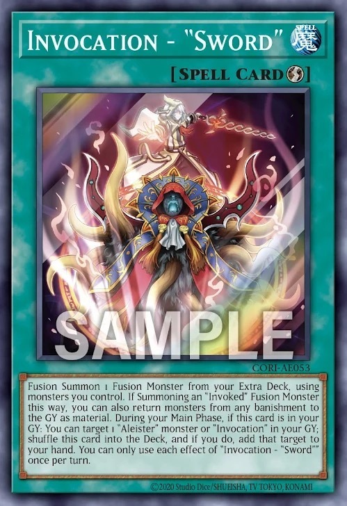 CORI-AE053 Invocation - Sword (SR)