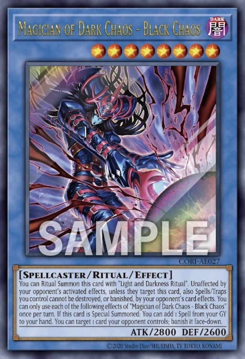 CORI-AE027 Magician of Dark Chaos - Black Chaos (UR)
