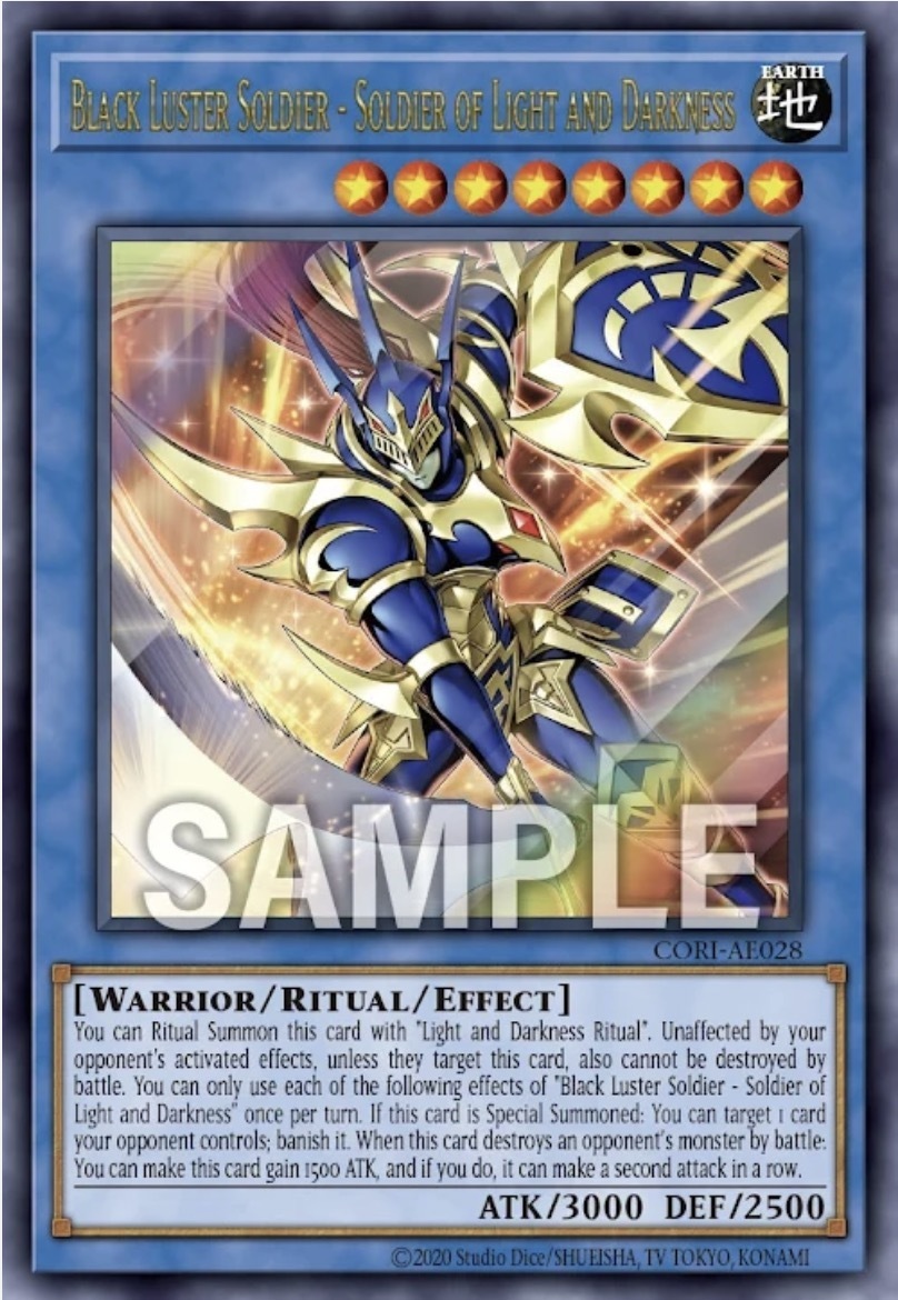 CORI-AE028 Black Luster Soldier - Soldier of Light and Darkness (UR)