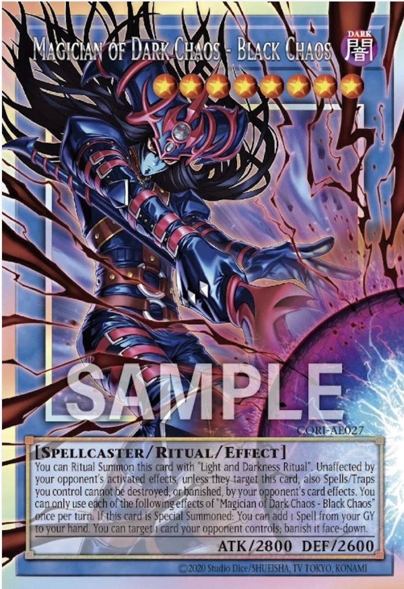 CORI-AE027 Magician of Dark Chaos - Black Chaos (PSE OF)