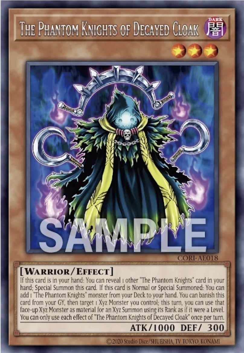 CORI-AE018 The Phantom Knights of Decayed Cloak (R)