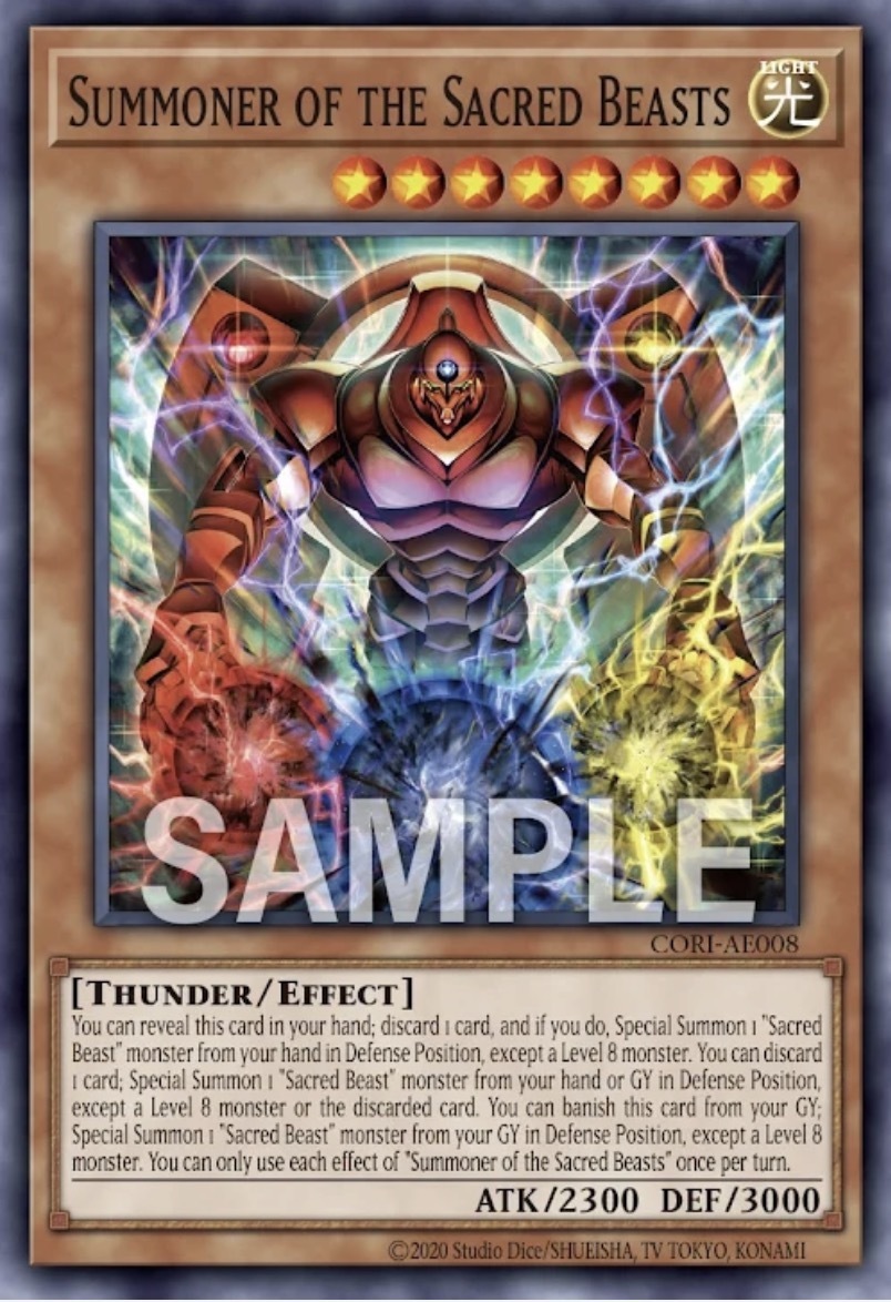 CORI-AE008 Summoner of the Sacred Beasts (N)
