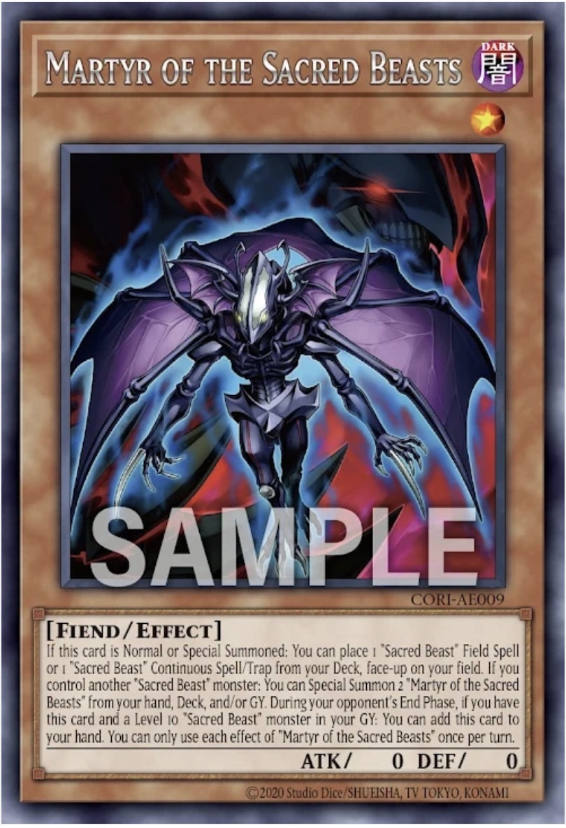 CORI-AE009 Martyr of the Sacred Beasts (R)