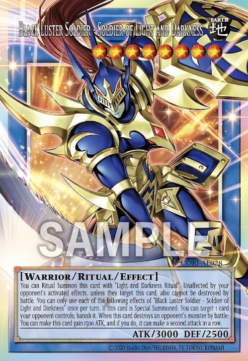CORI-AE028 Black Luster Soldier - Soldier of Light and Darkness (PSE OF)