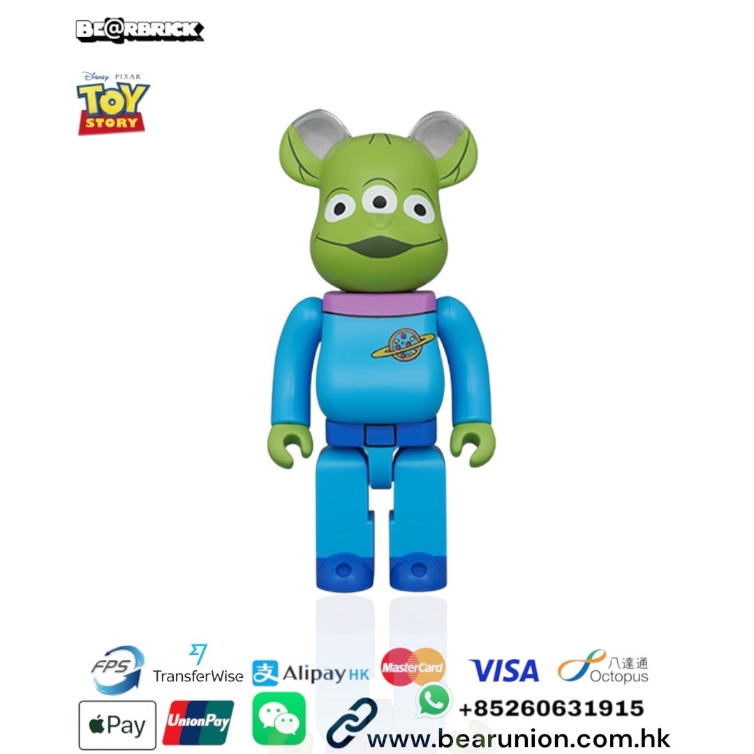 🎏Pre-Order🎏Bearbrick 400% Alien Disney 三眼仔
