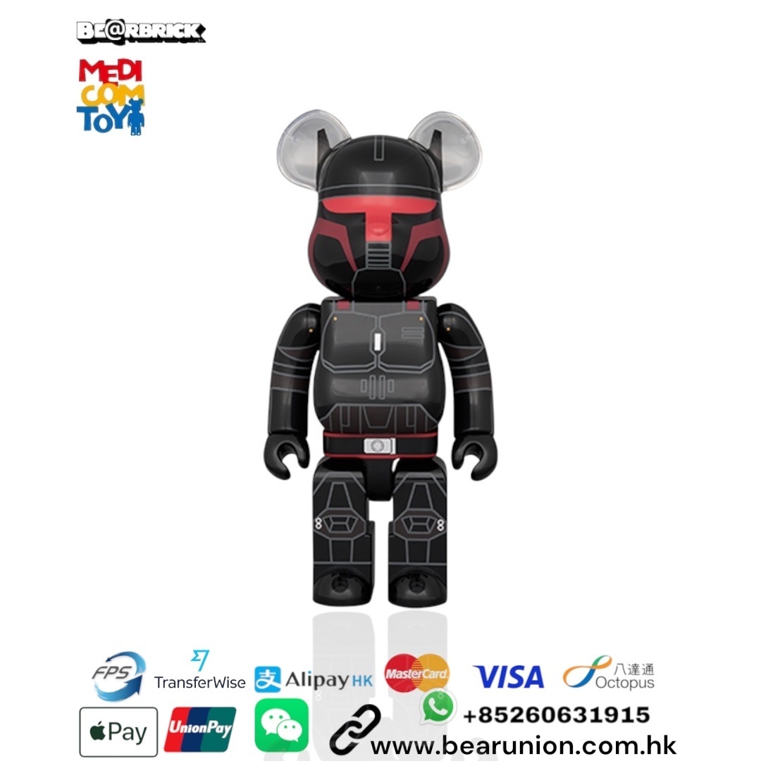 🎏Pre-Order🎏Bearbrick 400% MOFF GIDEON MANDALORIAN