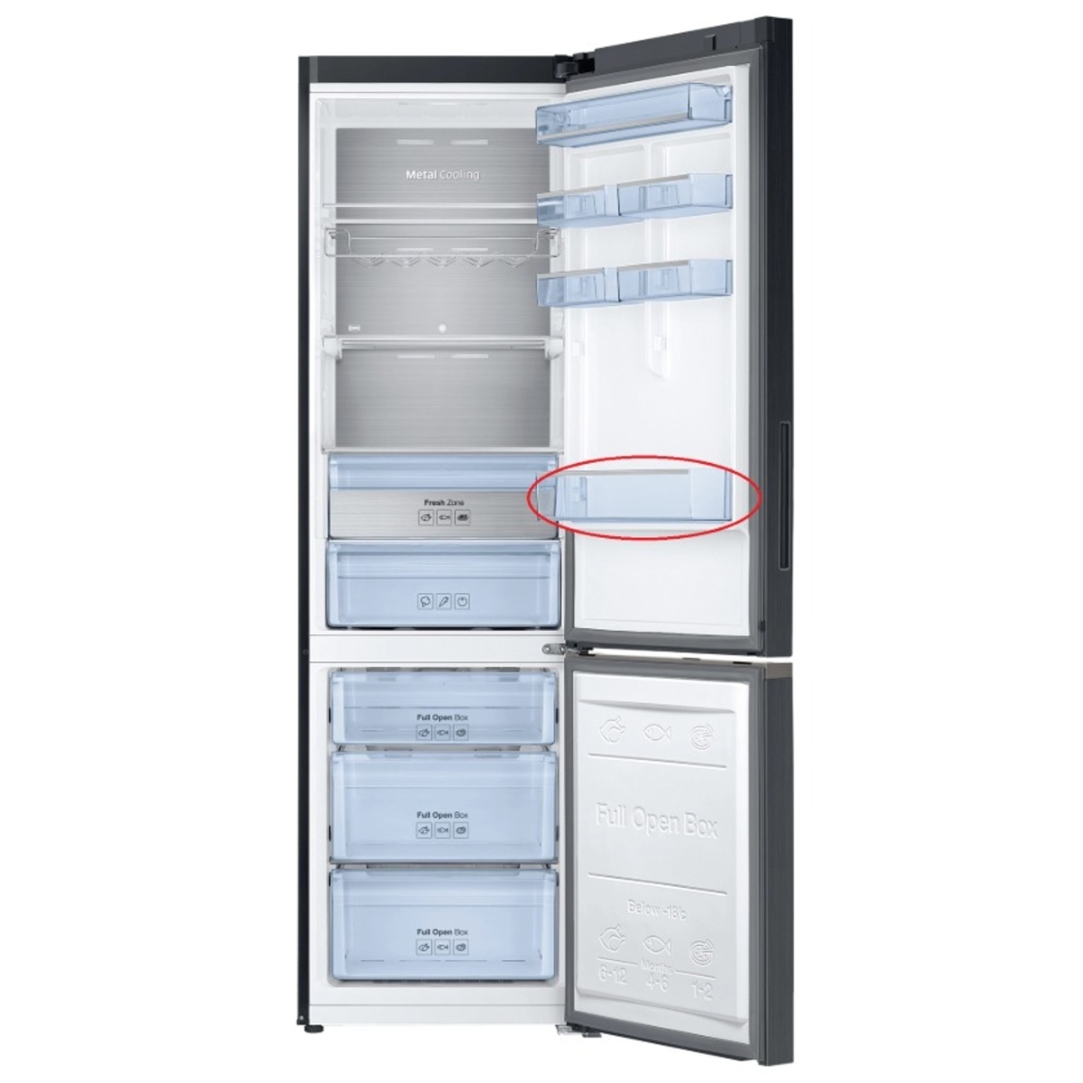 DA97-15730B Samsung Refrigerator Bottle Balcony