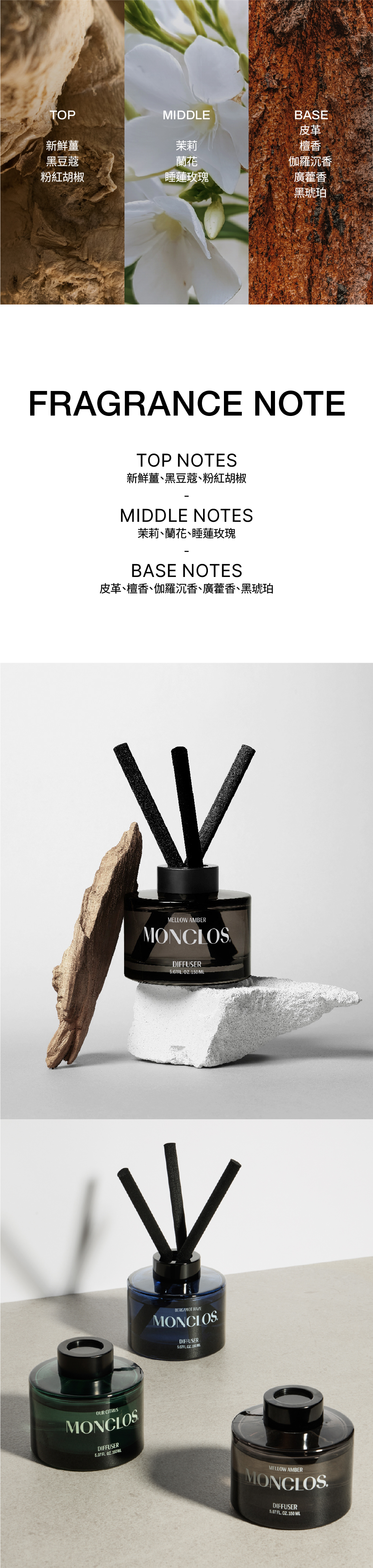 琥珀暮光香芬擴香멜로우앰버 디퓨저150ml_02
