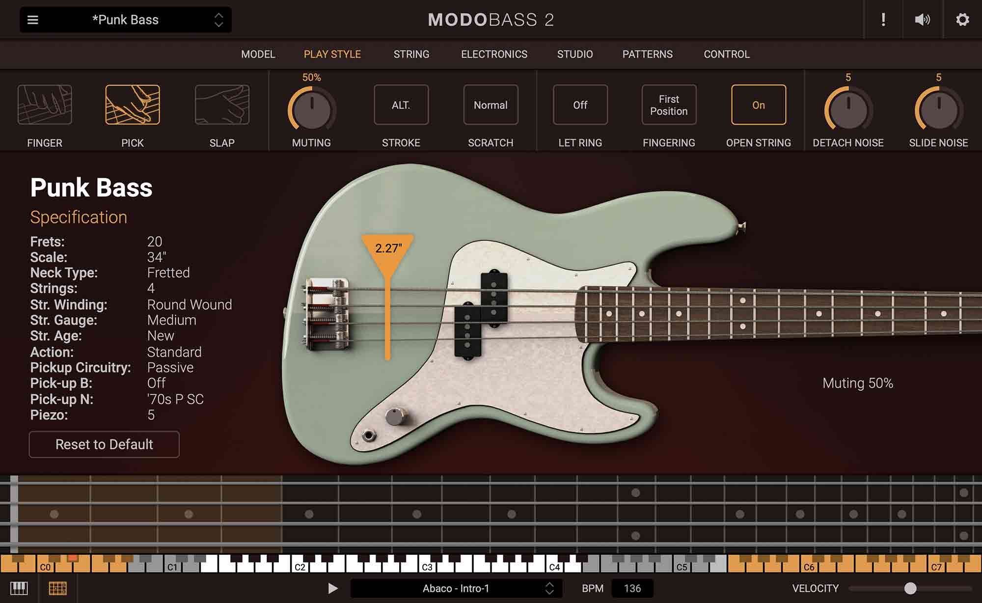 IK Multimedia MODO Bass