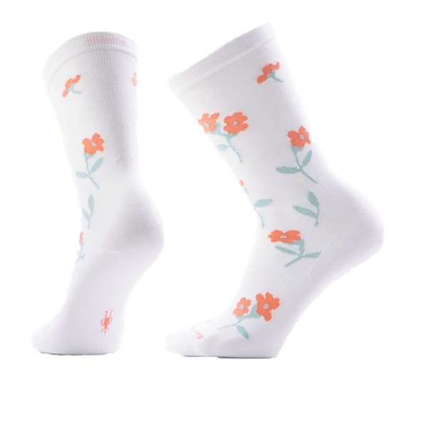 【Smartwool】女日著中長襪-Garden 炭黑色、塵灰色、白色 / SW003043