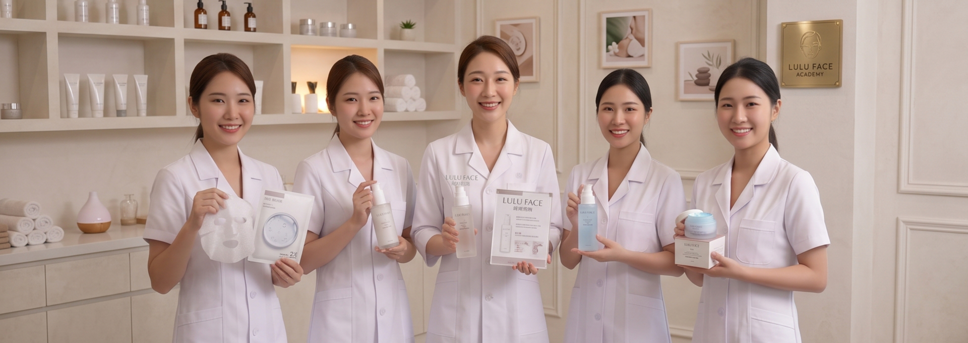 LULUFACE 美容師團隊與代理產品
