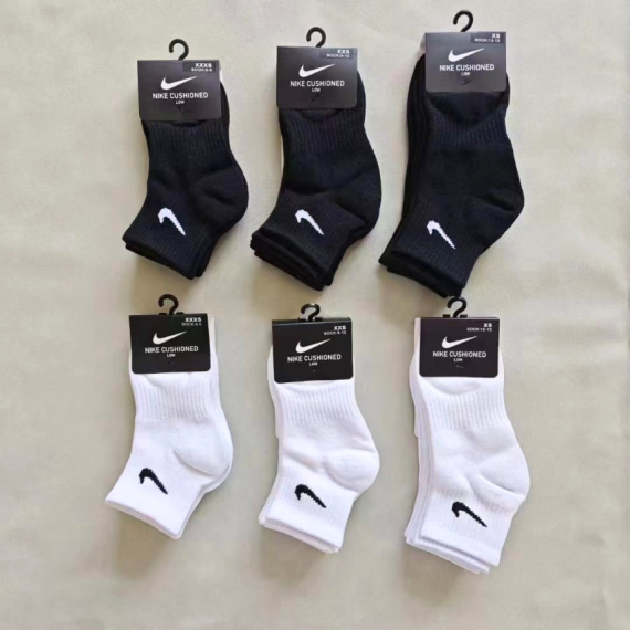 包郵優惠 NIKE 兒童中筒棉襪 (一套6對) @2608