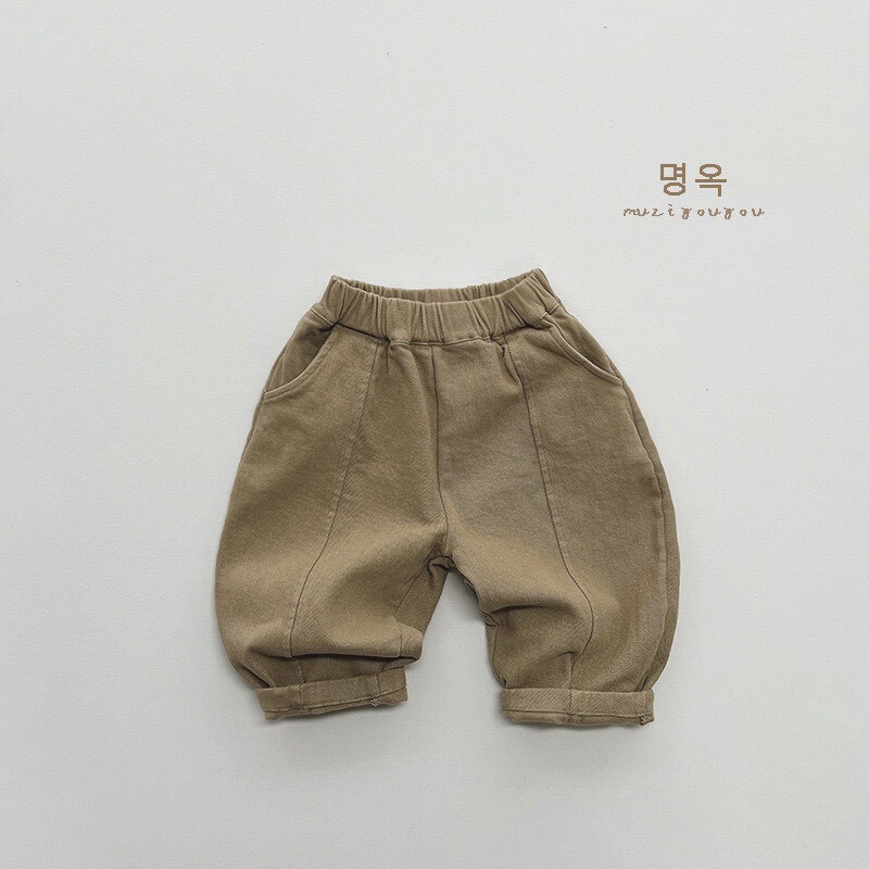👖冬裝 ⦿ 微刷毛 秋色調 長褲  ⋆.˚