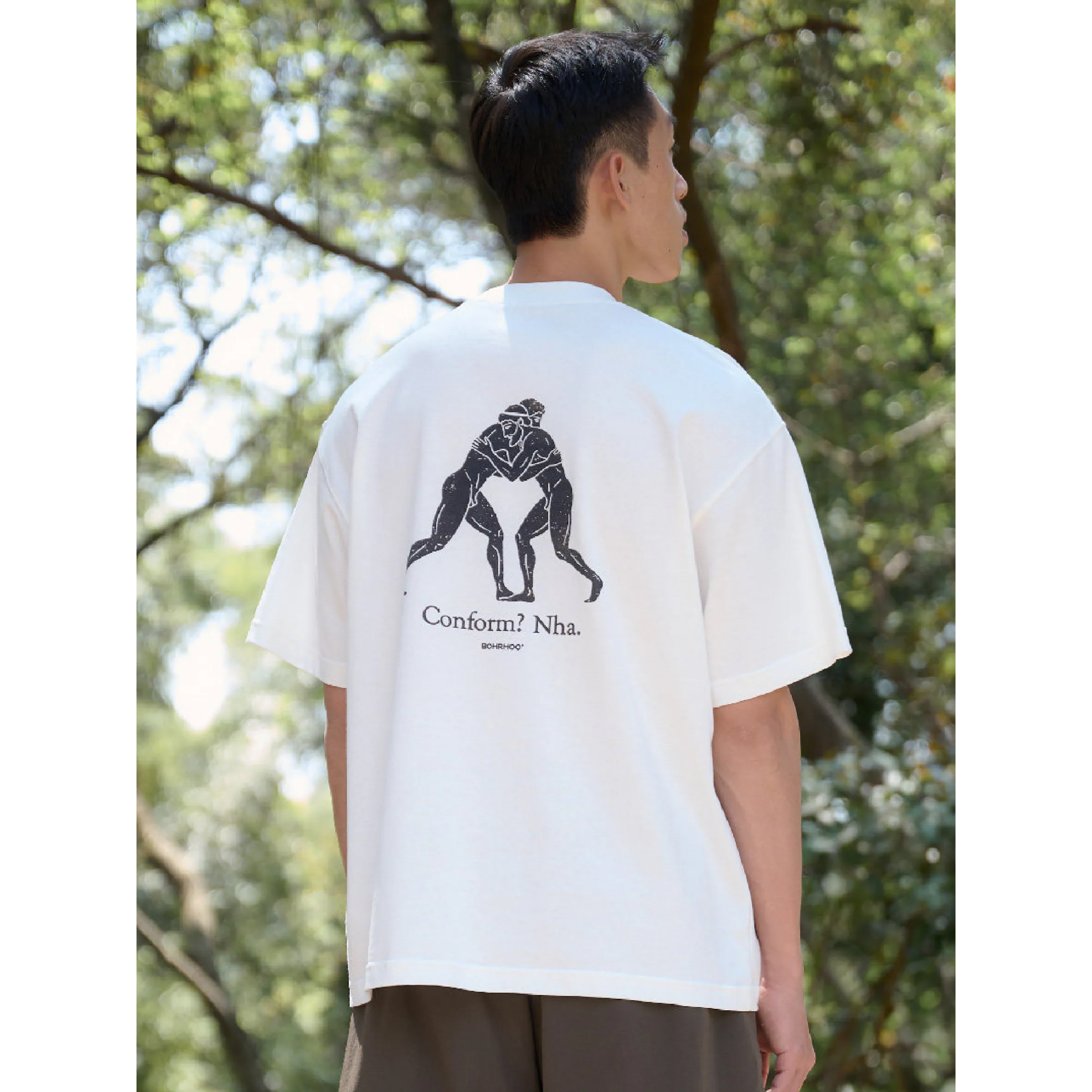 BOHRHOO Totem Image Tee 圖騰印花 短Tee [BH1139]