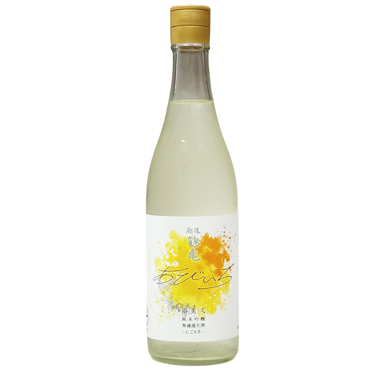 越後鶴龜 浴美式 純米吟釀無濾過生酒 720ml