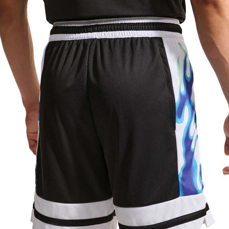 Nike Classic Dri-FIT Shorts 黑白 火焰 運動 短褲 IW1204-010 [台灣現貨]