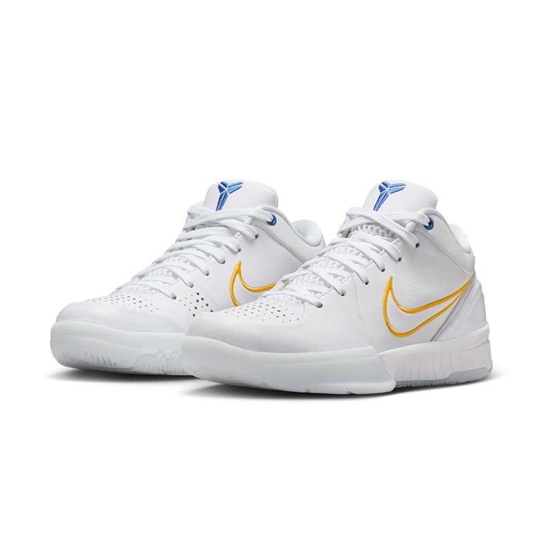 Nike Kobe 4 Draft Day Pack GS 白色 刮刮樂鞋面 緩震 抓地力 實戰籃球鞋 大童 女鞋 IQ4110-100 [台灣現貨]