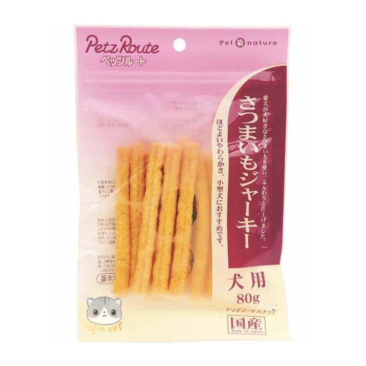 Petz Route 軟番薯條狗小食 80g