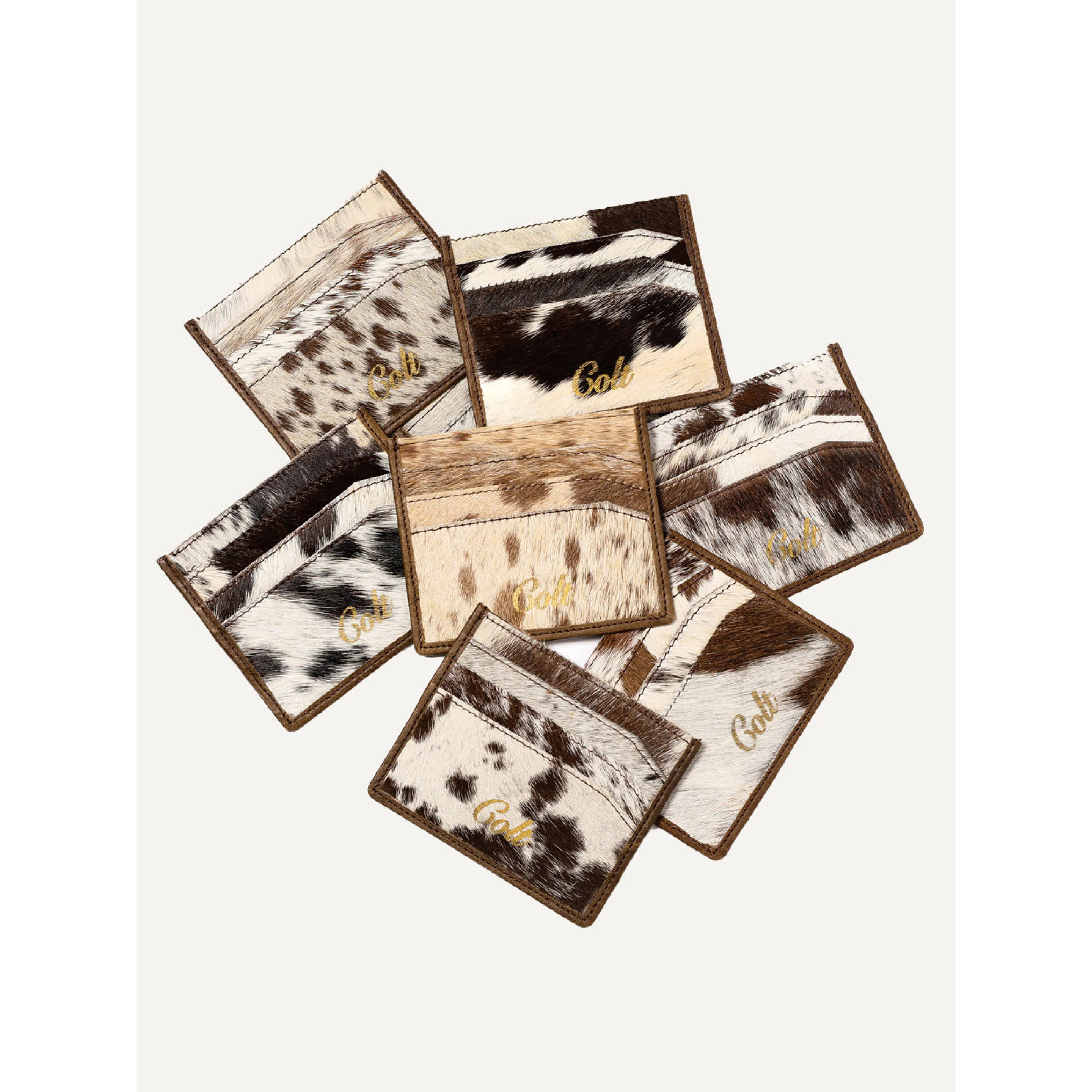 Colt Cowhide Cardholder - Tan
