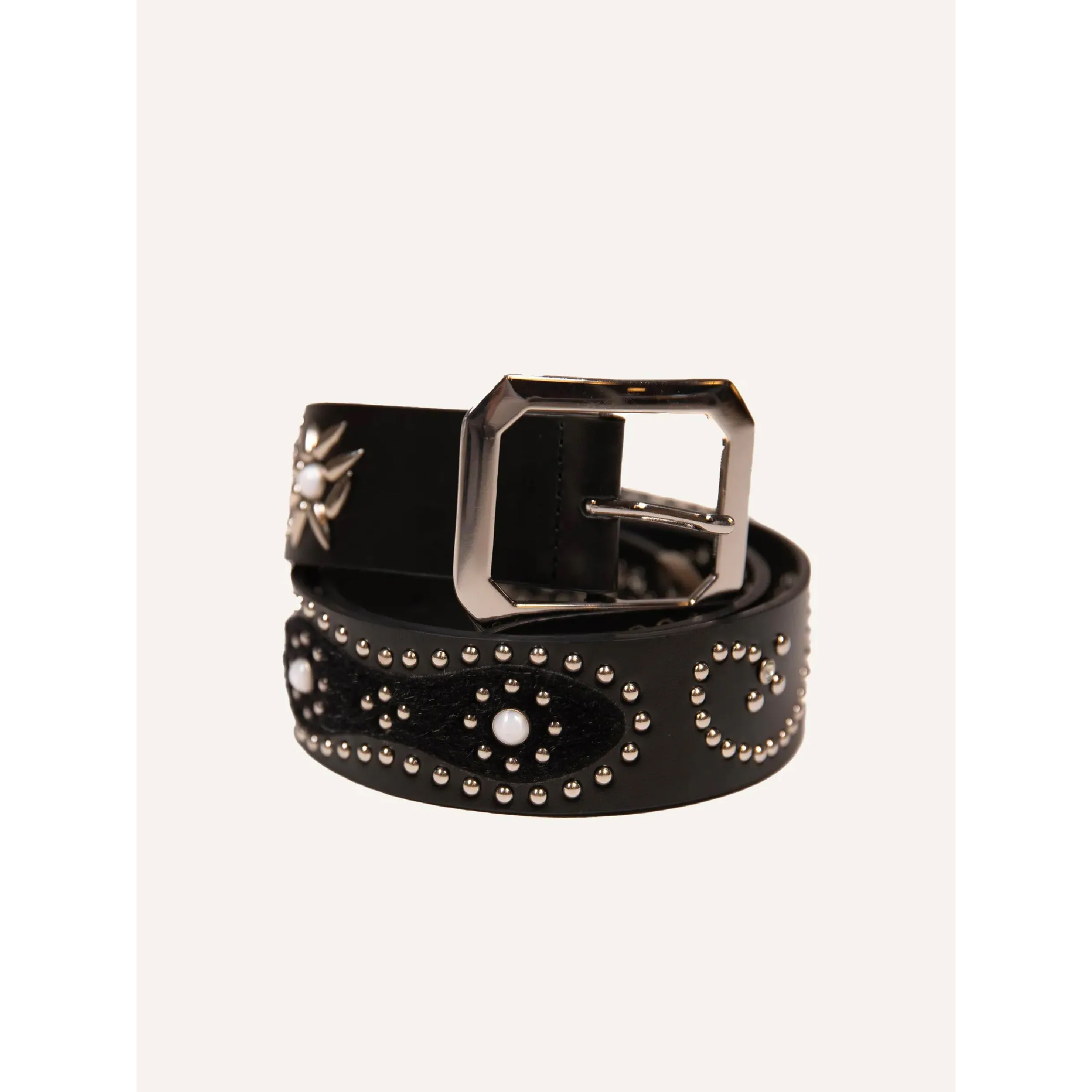 Colt Rhinestone Cowhide Belt
