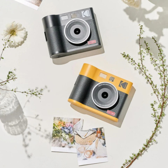 包郵優惠 Kodak 柯達 - Mini Shot 3 Era MS300 即影即有相機+相片打印機 (黃色) #2608