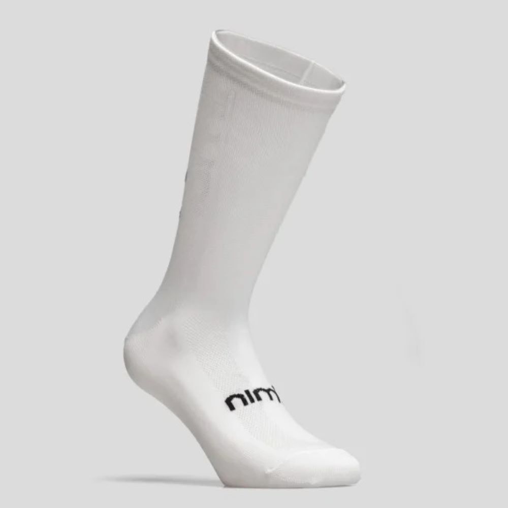Nimbl Cycling Socks Premium Road Socks (White)