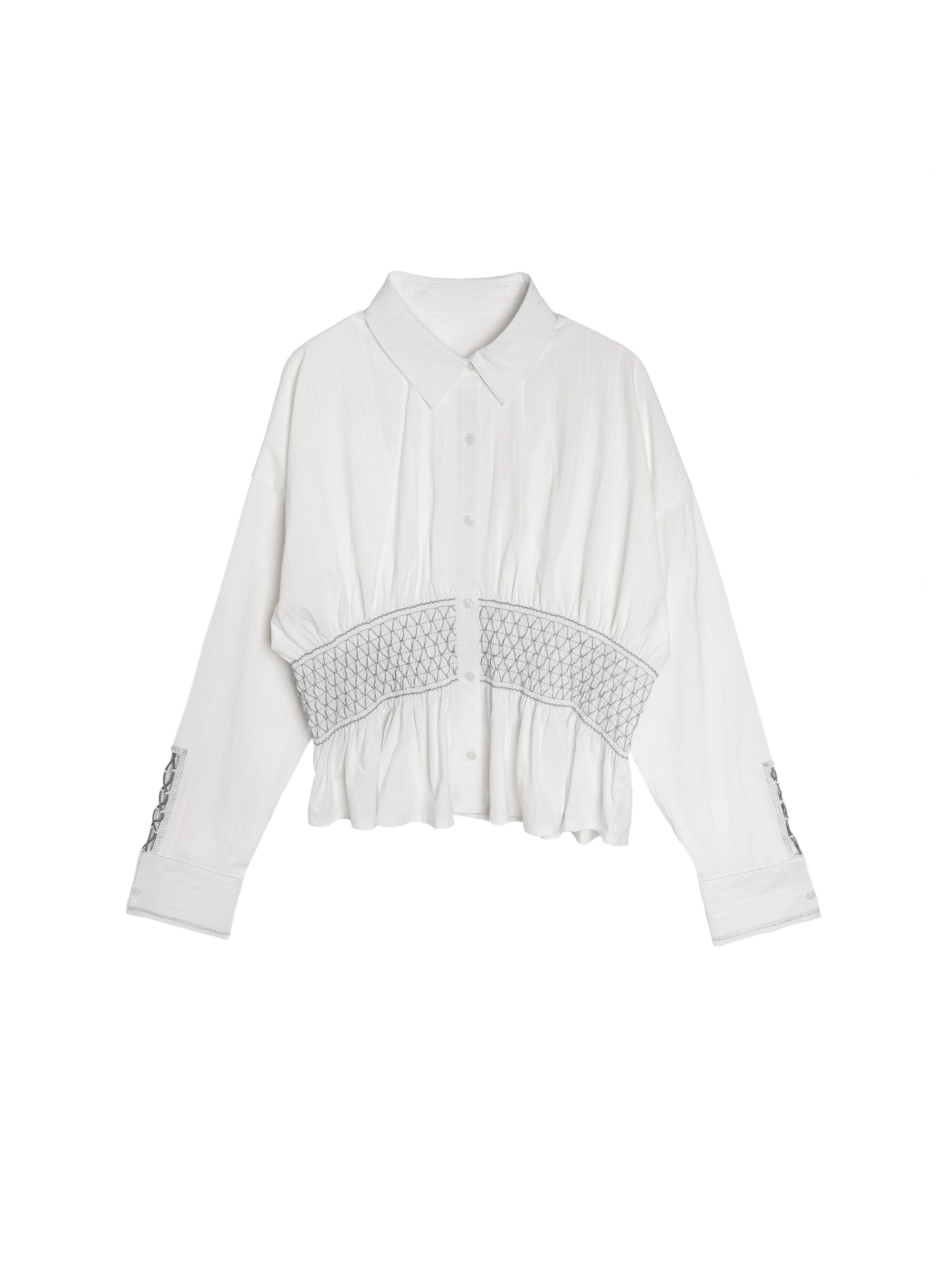 Smocked Shirt - 26WDT276A