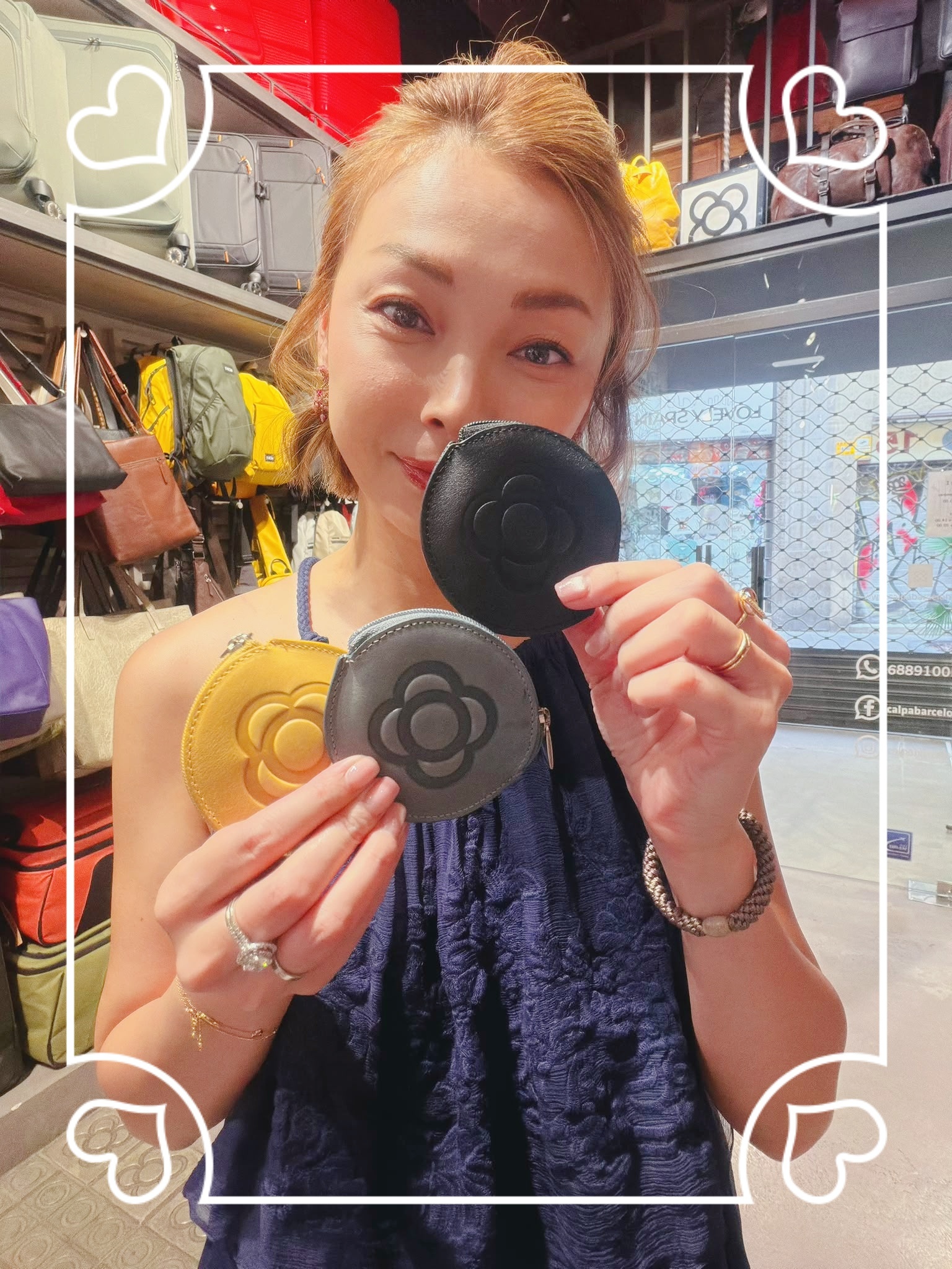 西班牙代購 6MOS Barcelona ROUND COIN PURSE