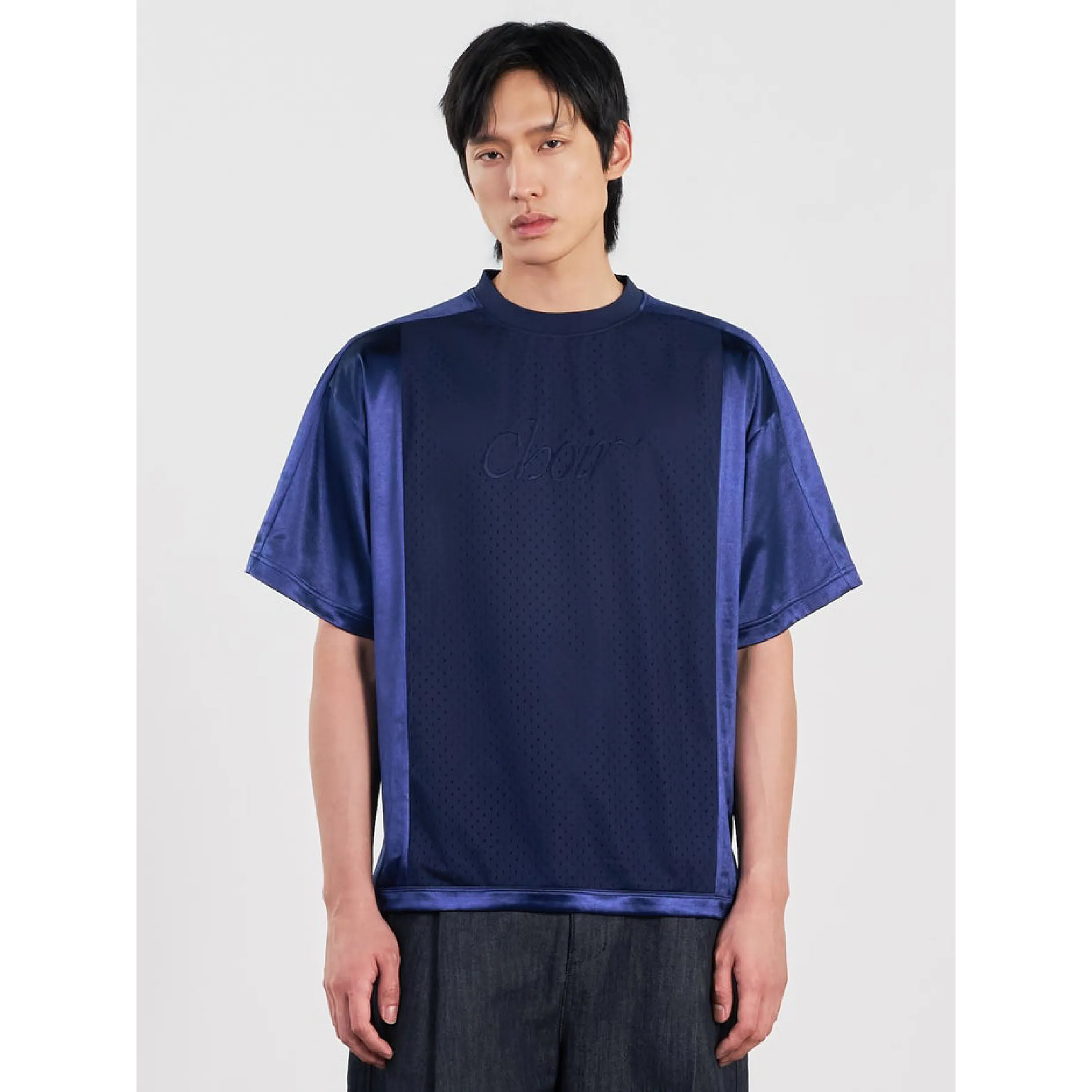 CHOIR Mesh Tee 拼接刺繡球衣 [MT01]