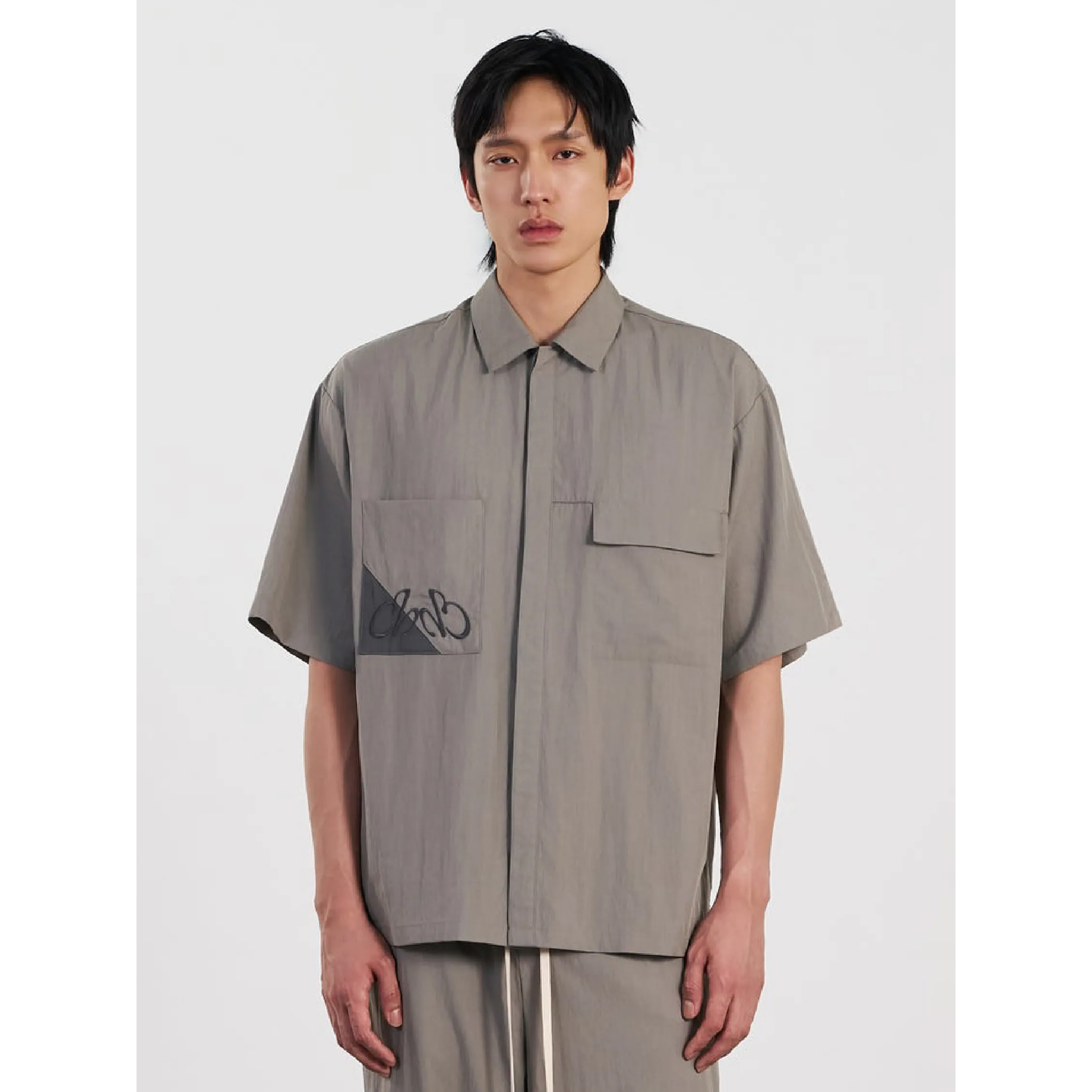 CHOIR Pocket Shirt 口袋撞色刺繡襯衫 [PS02]
