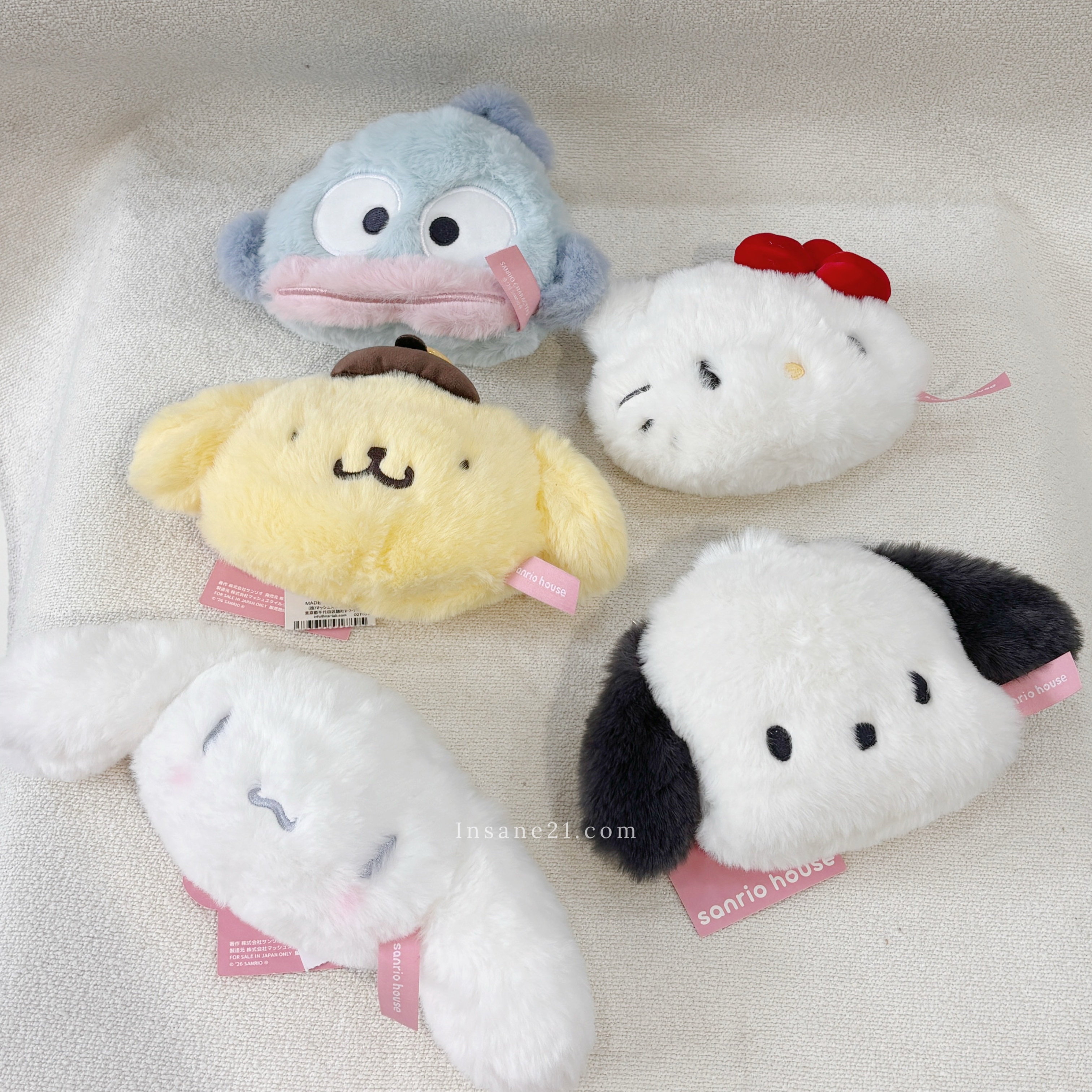 SANRIO HOUSE 三麗鷗 大頭 零錢包 收納小包 多款角色 日本