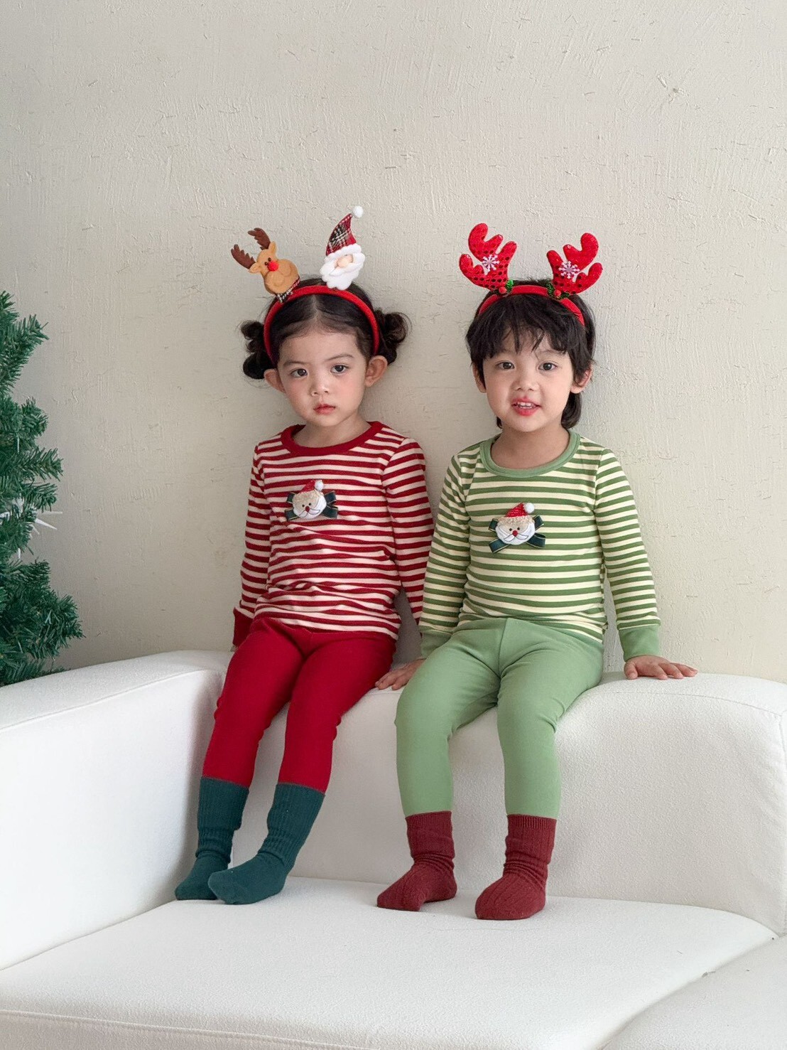 ⛄️ 冬裝 ❄️ 兄弟姐妹 聖誕睡衣 套裝 ↞