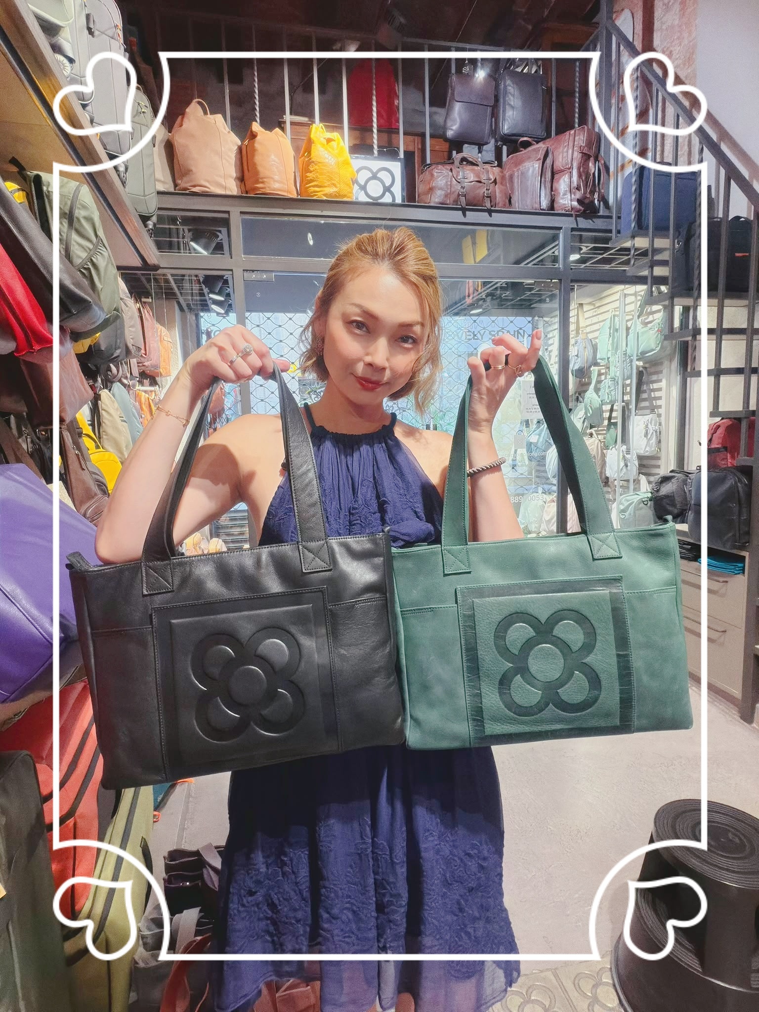 西班牙代購 2217N Barcelona tile shopper bag rectangular