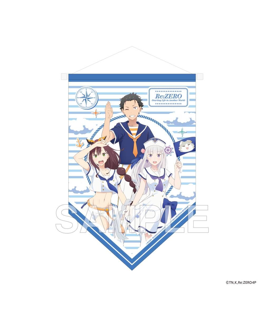 預購-「Re:從零開始的異世界生活」掛軸 海洋 ver.【日本進口精品】