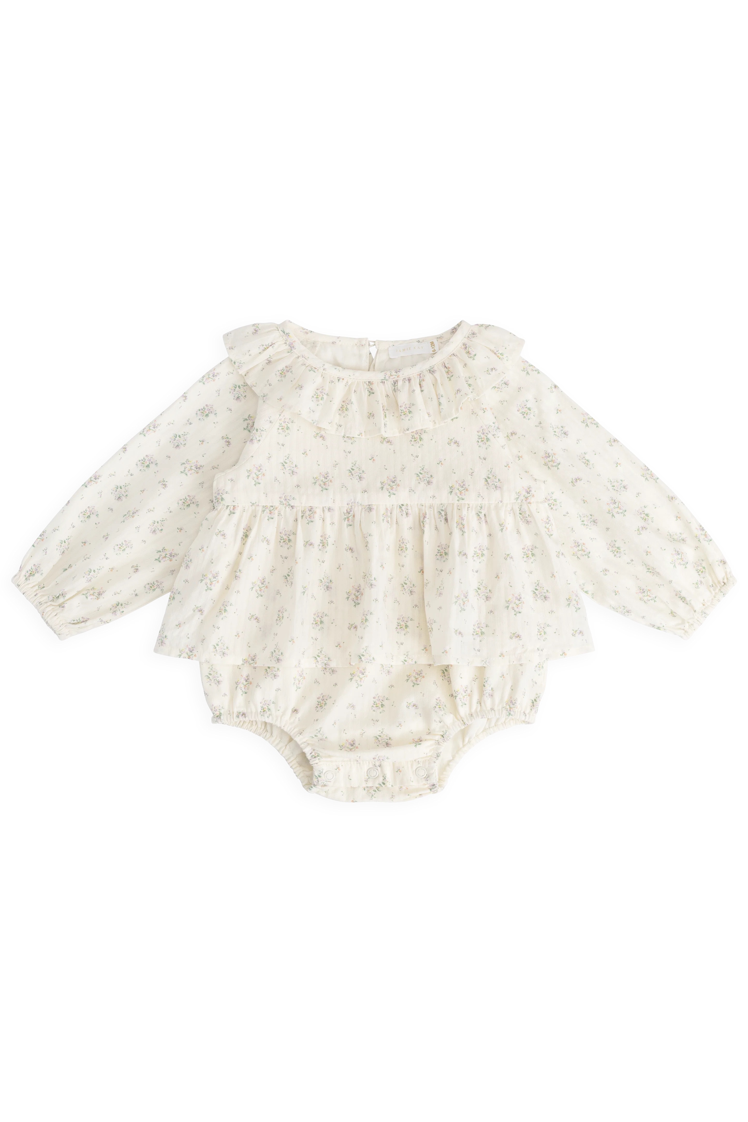 【預購】JAMIE KAY - Organic Cotton Cecile Playsuit（Justine Orchid）