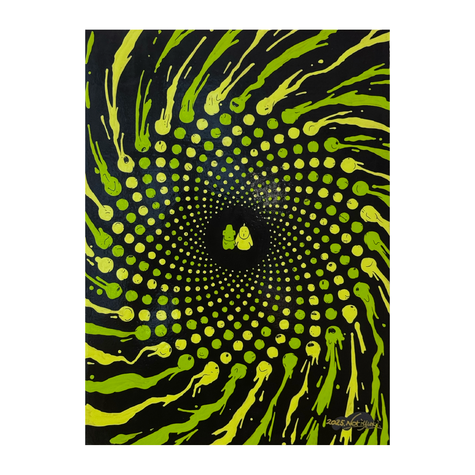 LITTLE CIRCLE #LIME GREEN