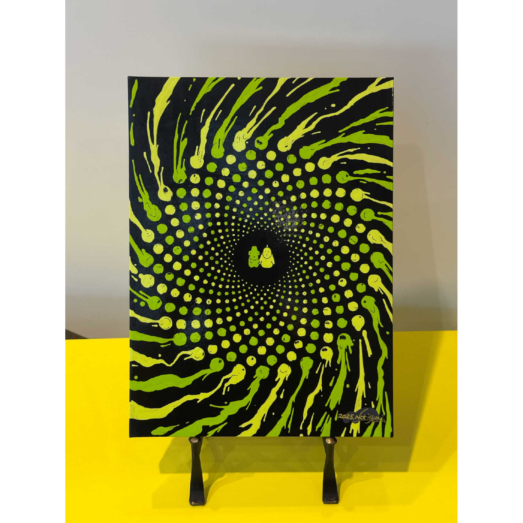 LITTLE CIRCLE #LIME GREEN