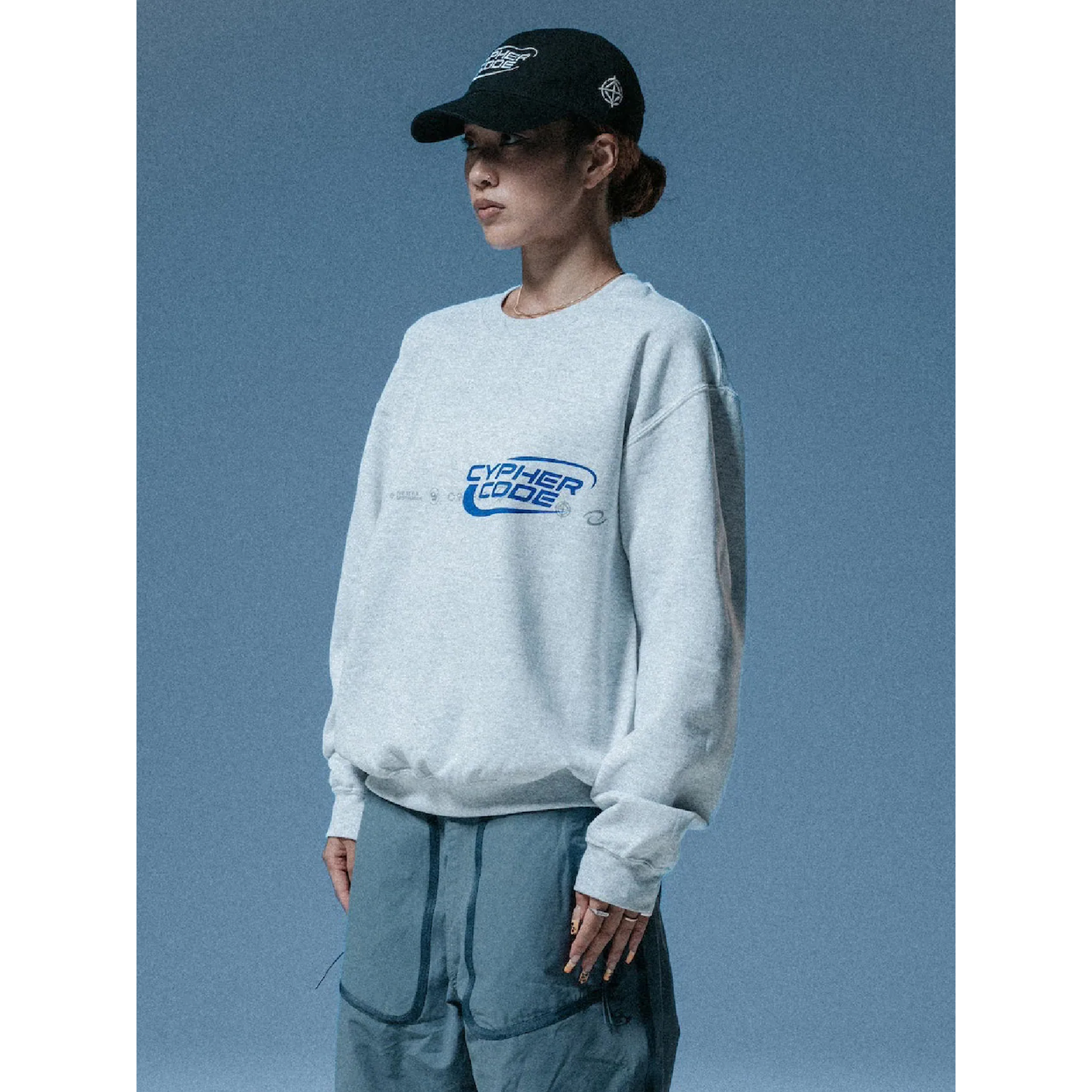Cyphercode Future Skool Crewneck Sweatshirts 刷毛大學Tee