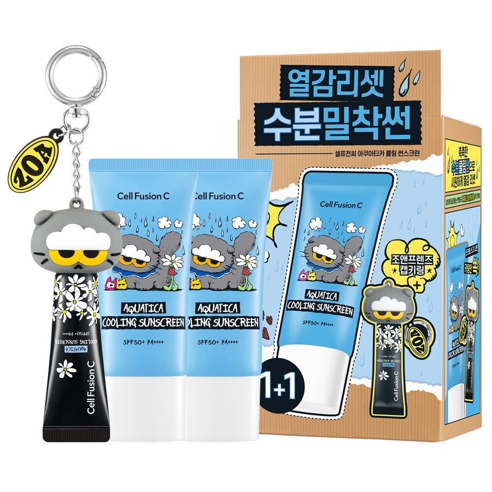 (預購) ZO&FRIENDS聯名 Cell Fusion C 秀膚生 超水潤涼感防曬霜 限定 1+1 組合