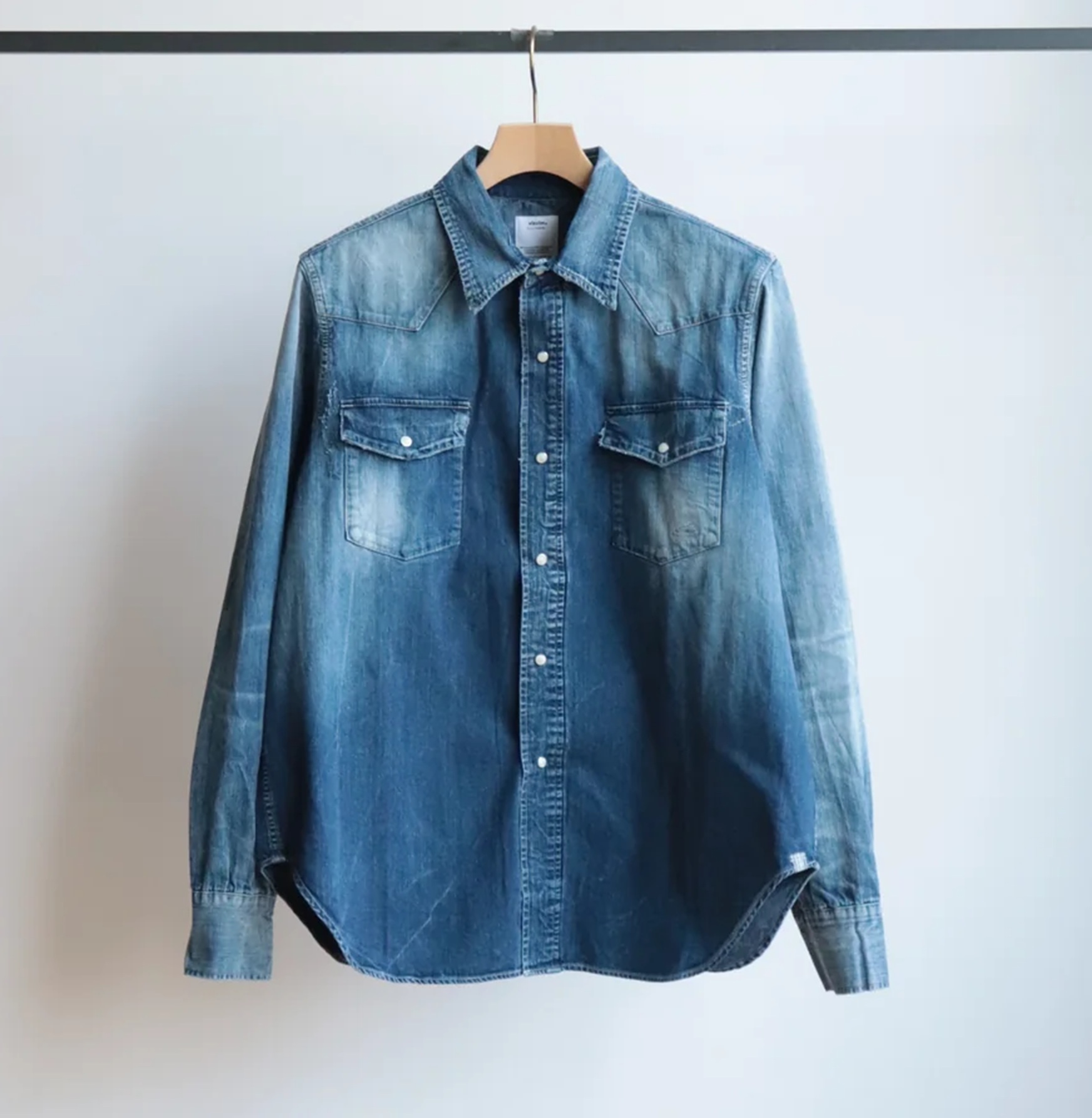 VISVIM 2026 A/W SOCIAL SCULPTURE SHIRT DRY CRASH L/S - PRE ORDER ITEM (預訂中)