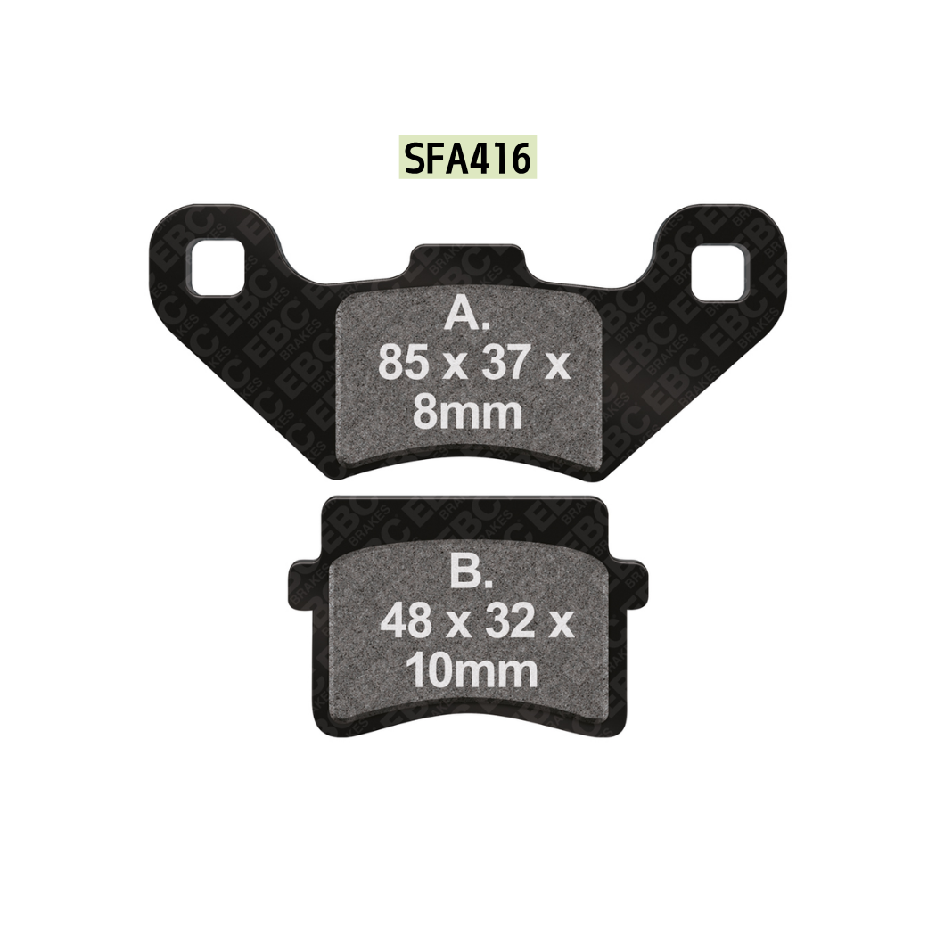 EBC SFA416 Scooter Organic Brake Pads