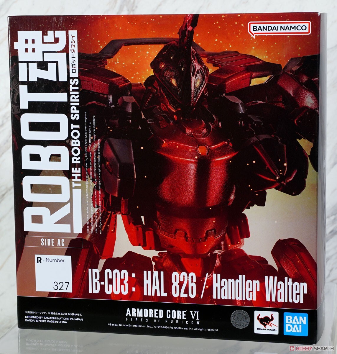 萬代 ROBOT魂 ROBOT魂 R327 IB-C03: HAL 826 / 指導手沃爾特 機戰傭兵VI 境界天火 可動完成品