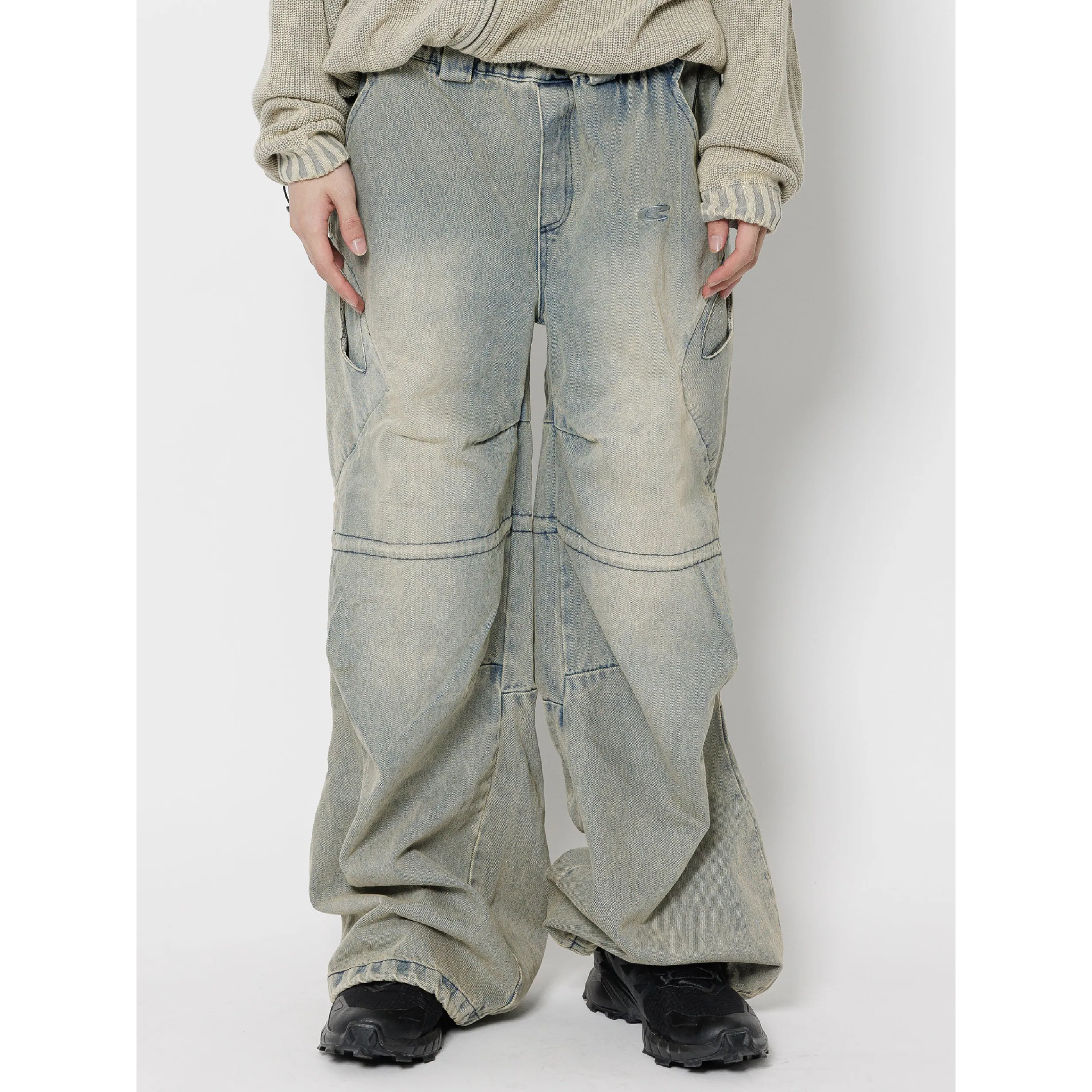 F-LAGSTUF-F CPG Rhombus Denim Pants