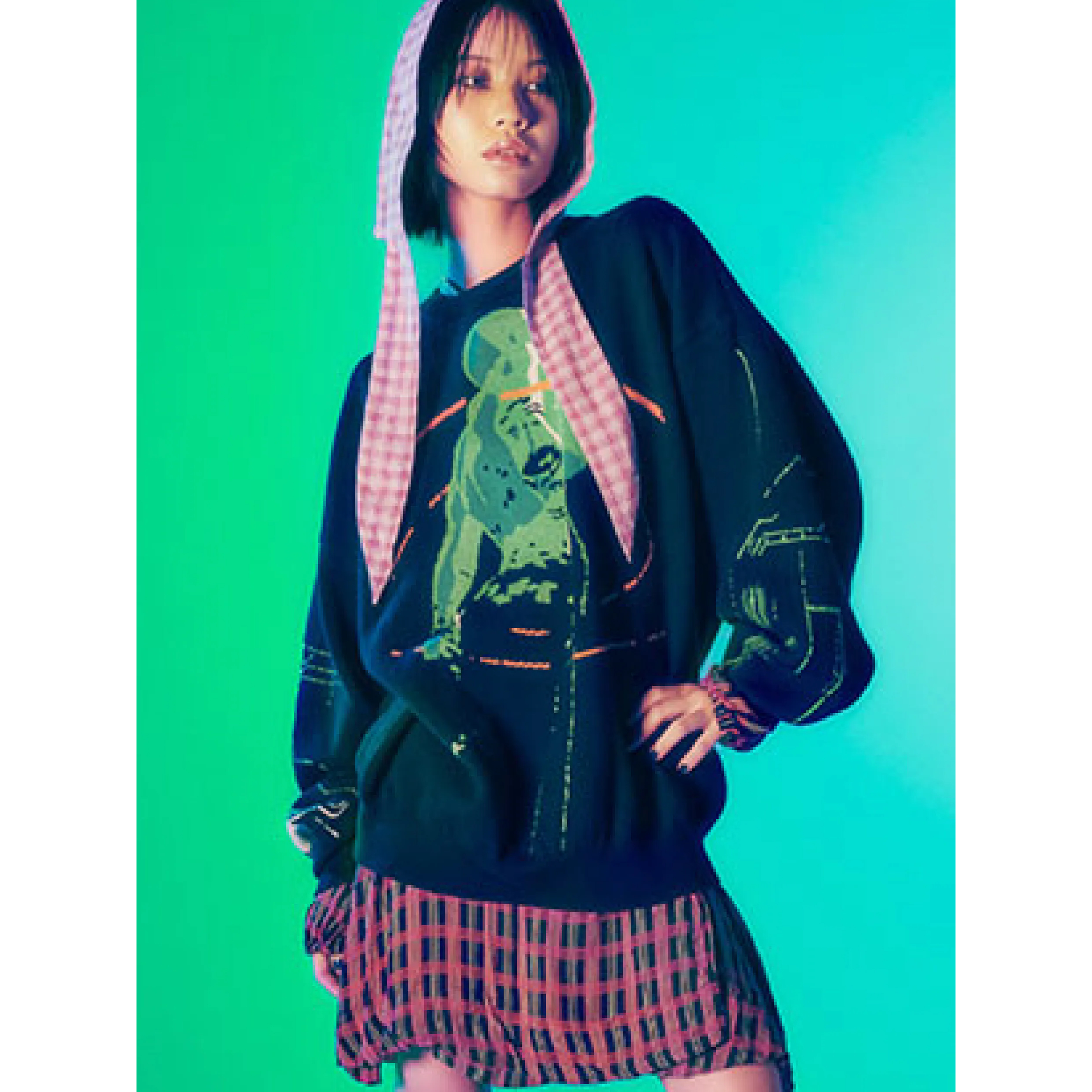 F-LAGSTUF-F "GHOST IN THE SHELL" Sweater