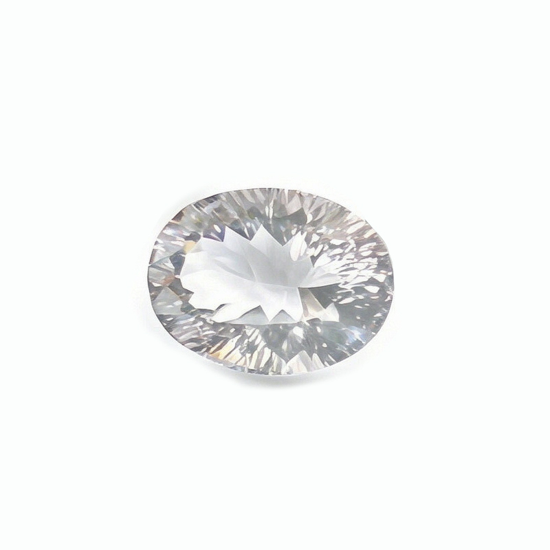 Millennium-Cut Loose Stone | Clear Quartz