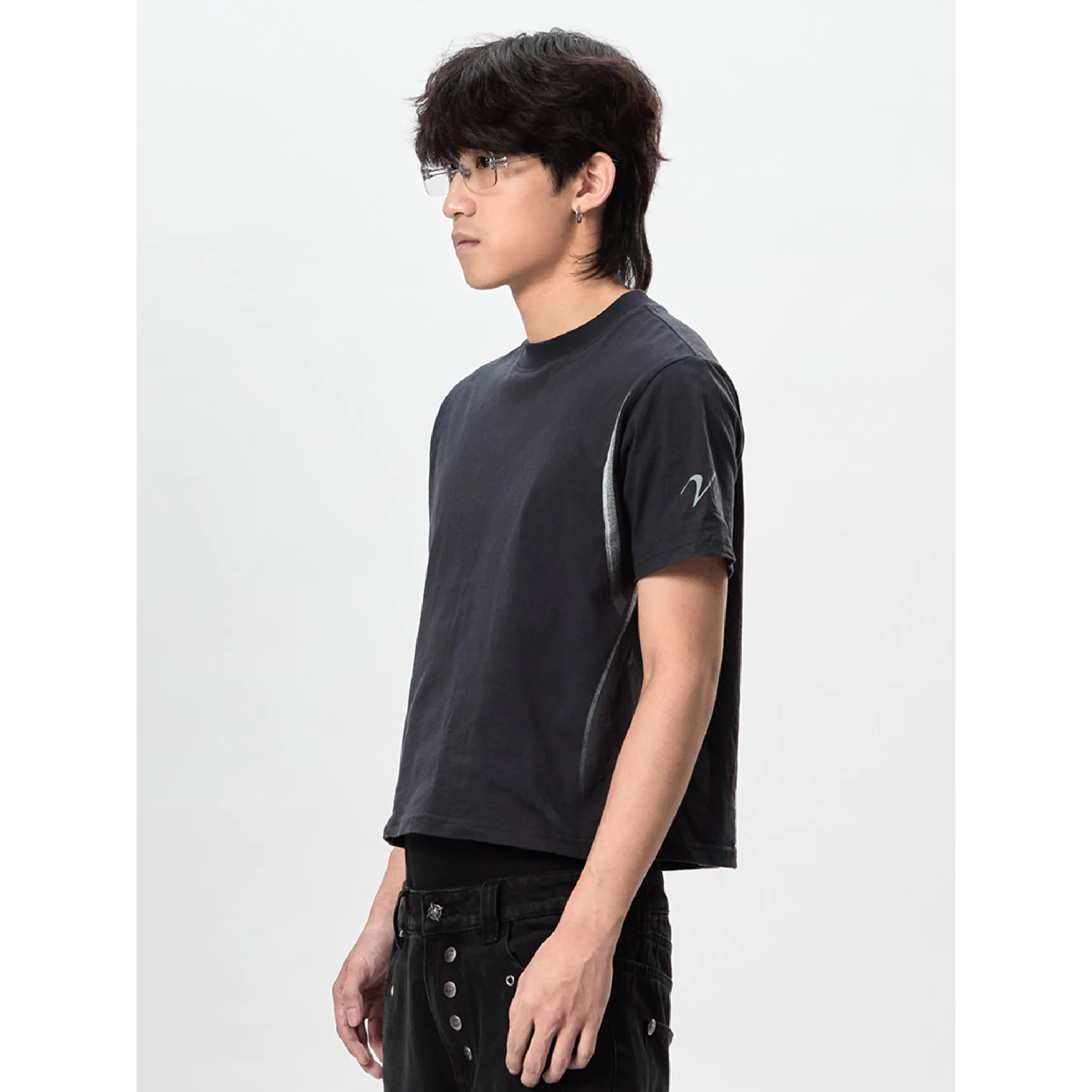 JOBDATASHEET Printed Slim Fit Short Sleeve Tee [D39]