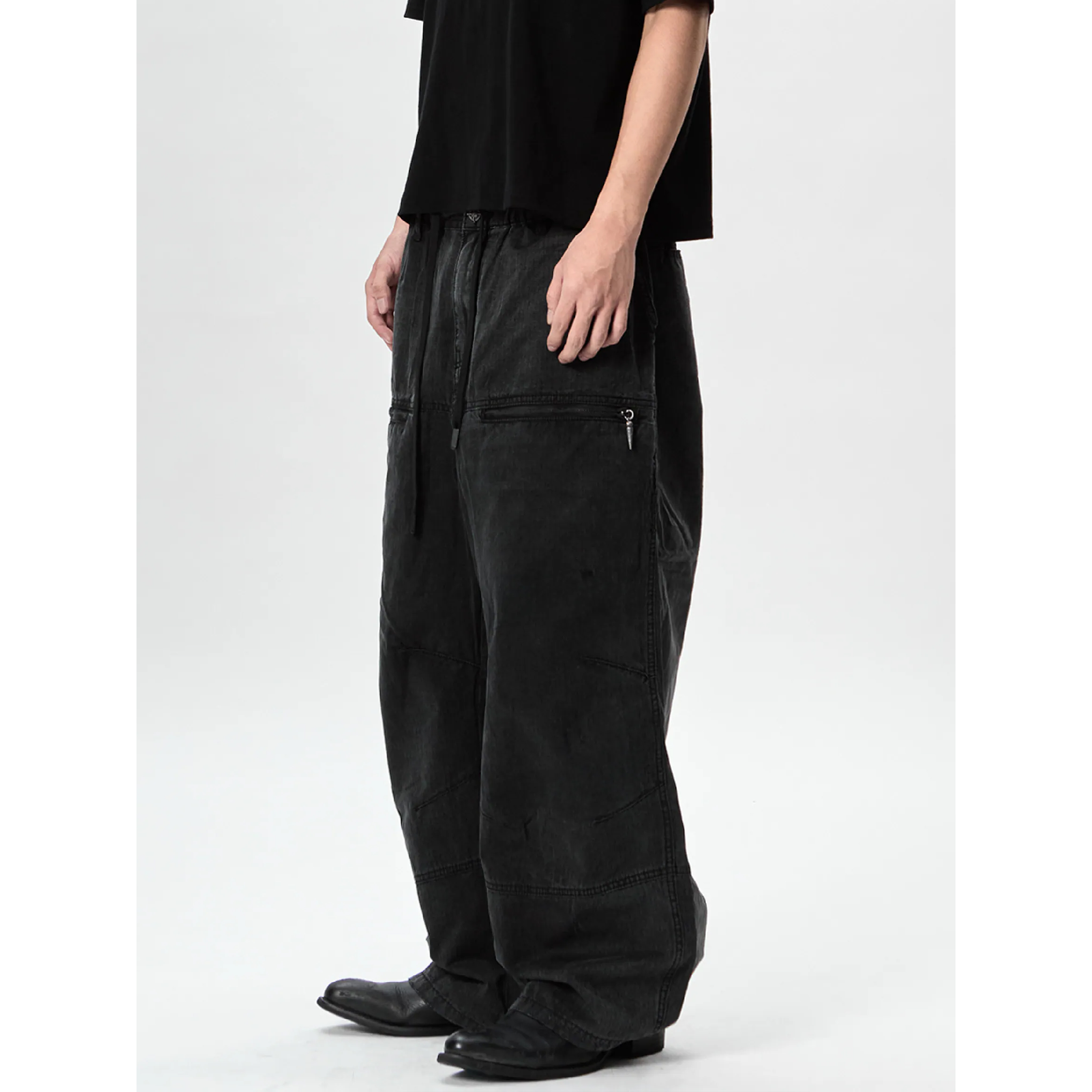 JOBDATASHEET Zipper Cargo Pants [D40]