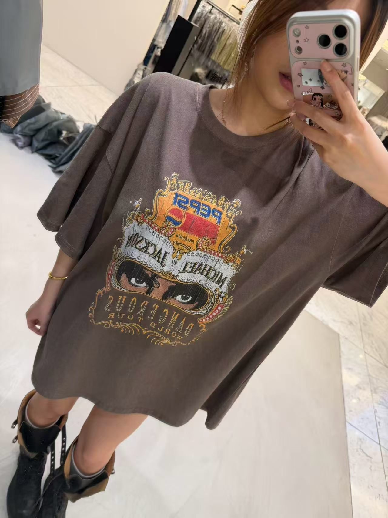 目光長版T