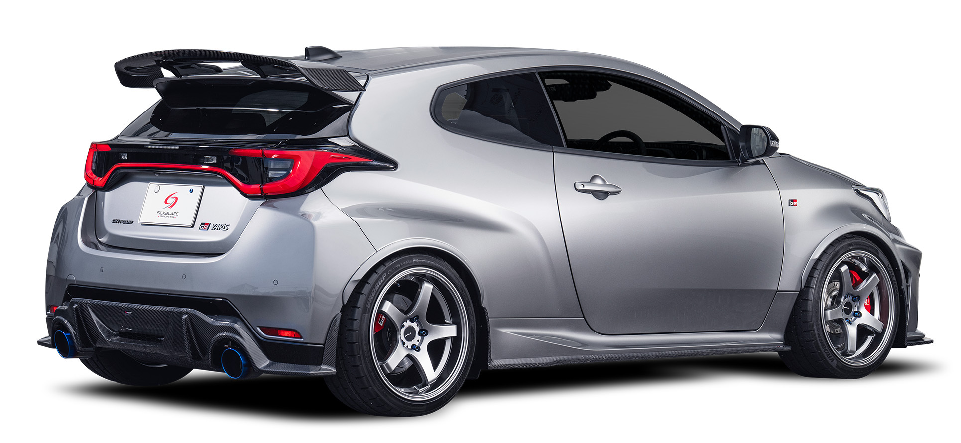 MAX ORIDO x SILKBLAZE 空力套件組 TOYOTA GR YARIS 2024- 小改款後車